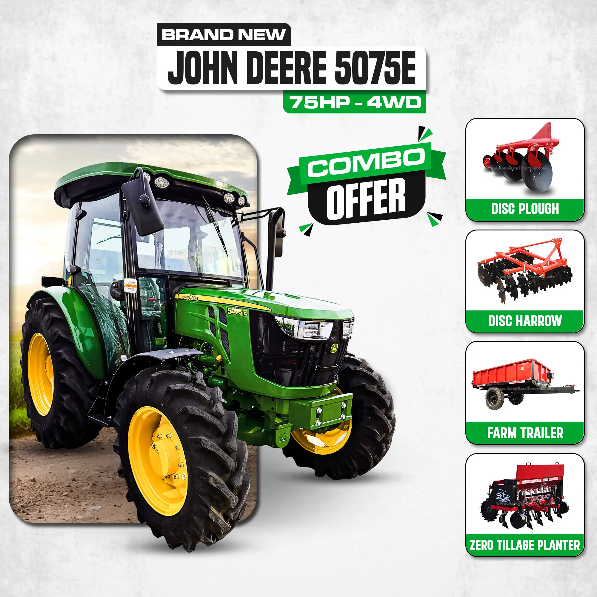 John Deere 5075 Offers